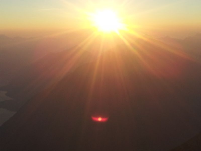 Foto Sonnenuntergang